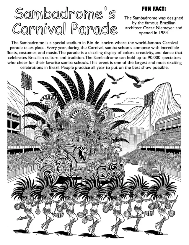 Exploring Brazil — Sample Pages page 3