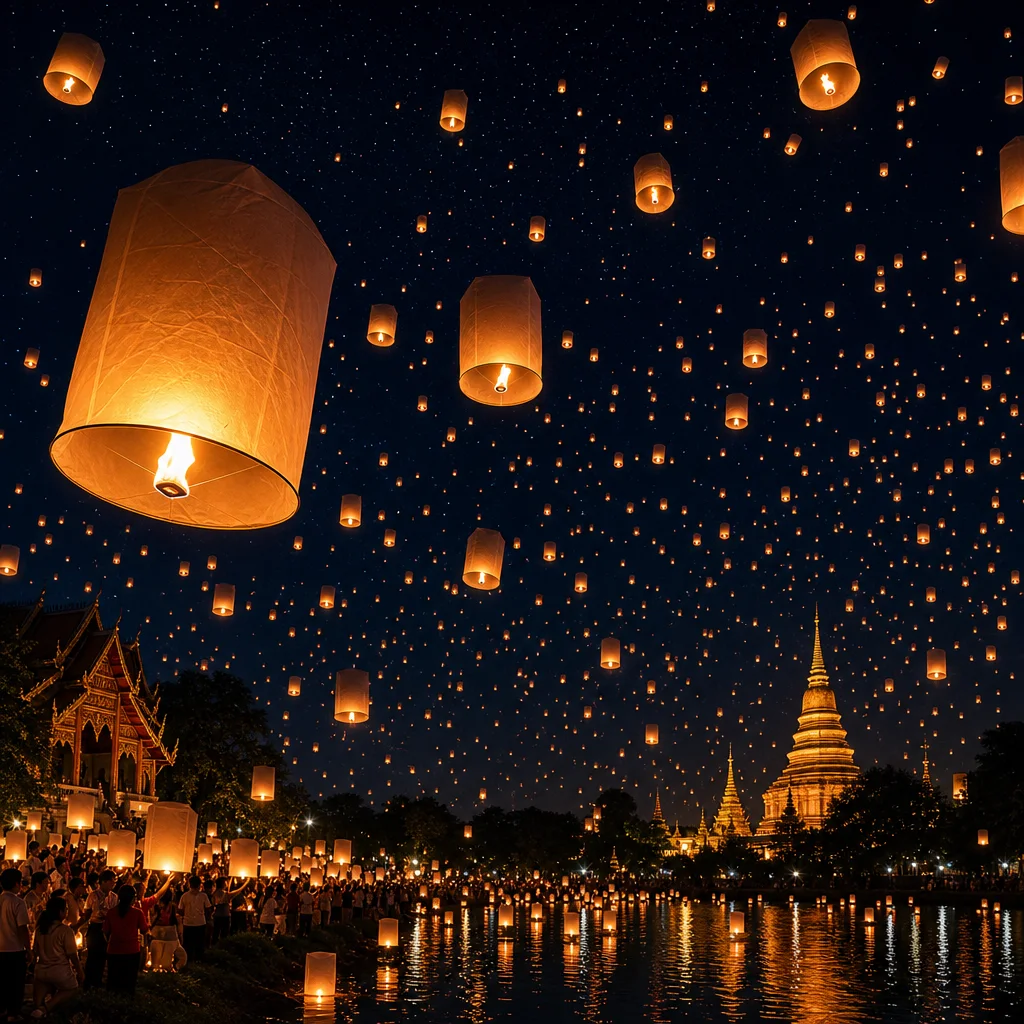 Yi Peng Lantern Festival